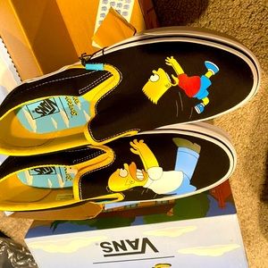 Simpsons Homer and Bart Slip-On brand new in the box